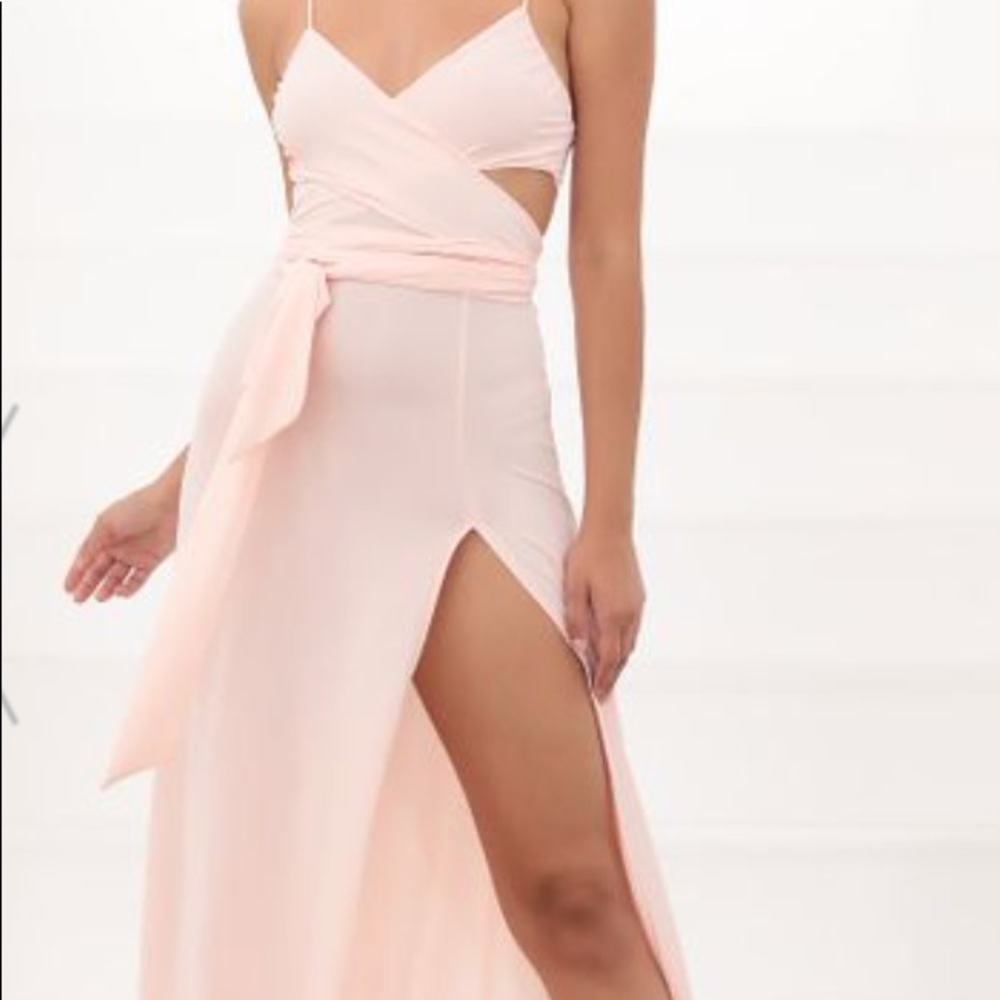 Lucy in the Sky Leila Wrap Tie Maxi